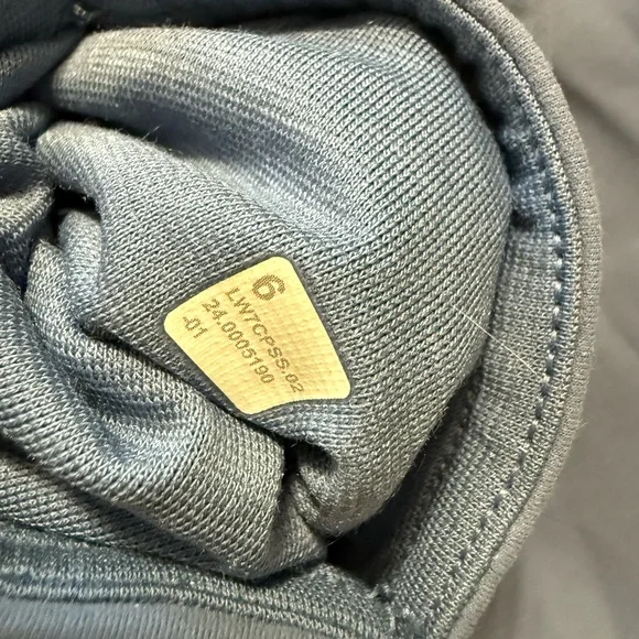 Lululemon Wunder Train High-Rise Short with Pockets 6" in Oasis Blue - Picture 6 of 6